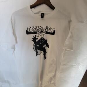 Operation Ivy  band t shirt  size Large White